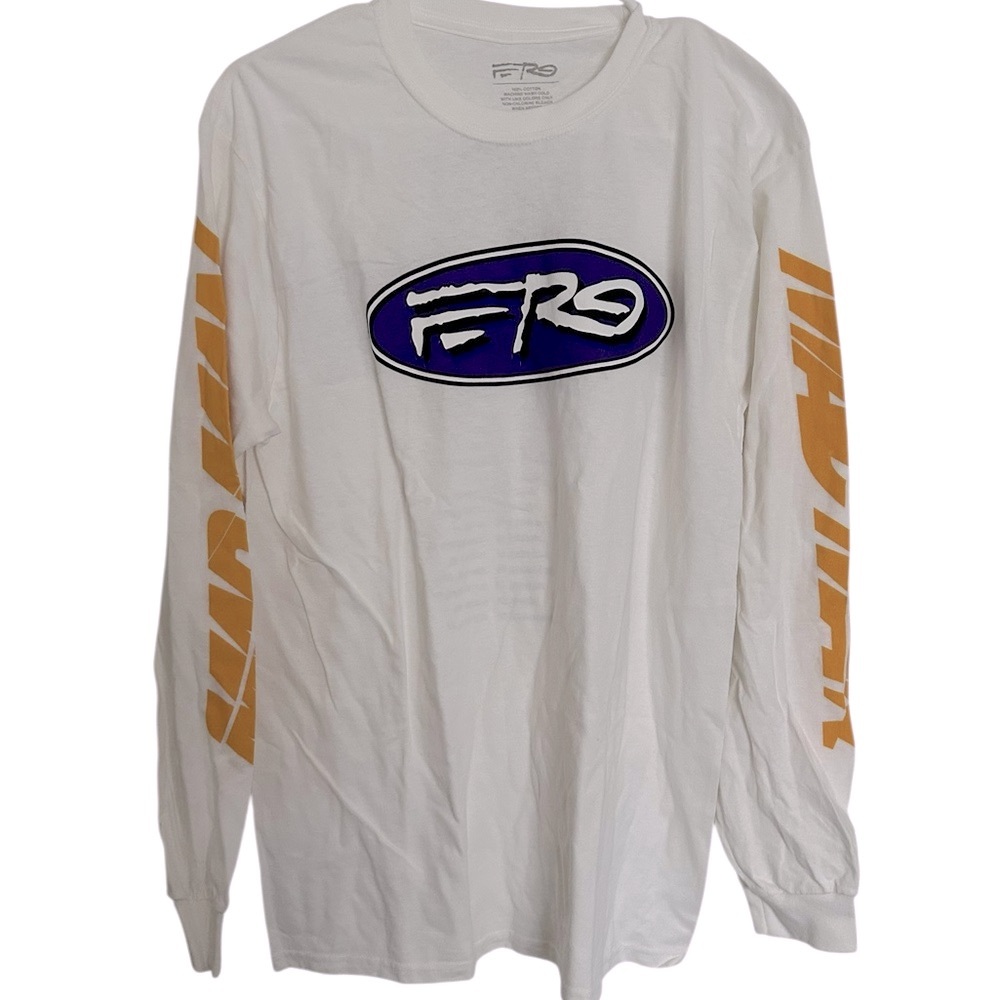 A$AP Ferg “Mad Men Tour” White Long Sleeve Graphic T-Shirt Men’s Medium‎